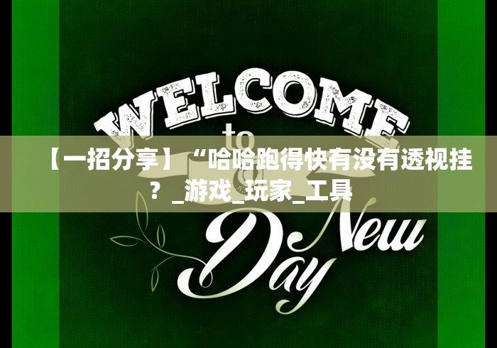 【一招分享】“哈哈跑得快有没有透视挂？_游戏_玩家_工具