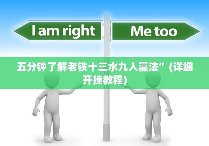 五分钟了解老铁十三水九人赢法”(详细开挂教程)