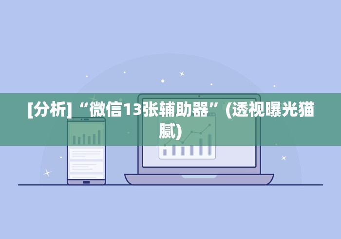 [分析]“微信13张辅助器”(透视曝光猫腻)