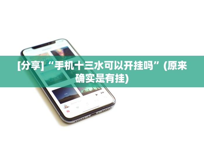 【给大家科普一下】“越乡游十三水有挂吗”(果然有透视挂)