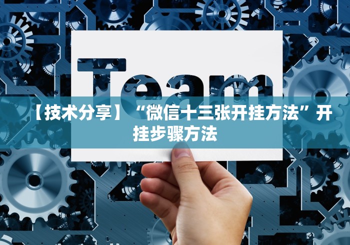 【技术分享】“微信十三张开挂方法”开挂步骤方法