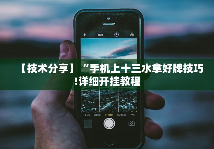 【技术分享】“手机上十三水拿好牌技巧!详细开挂教程