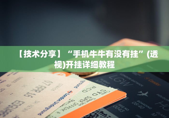 【技术分享】“手机牛牛有没有挂”(透视)开挂详细教程