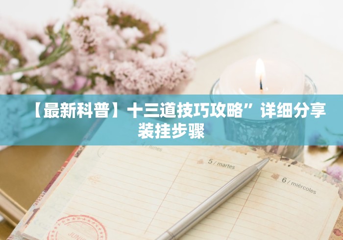【最新科普】十三道技巧攻略”详细分享装挂步骤