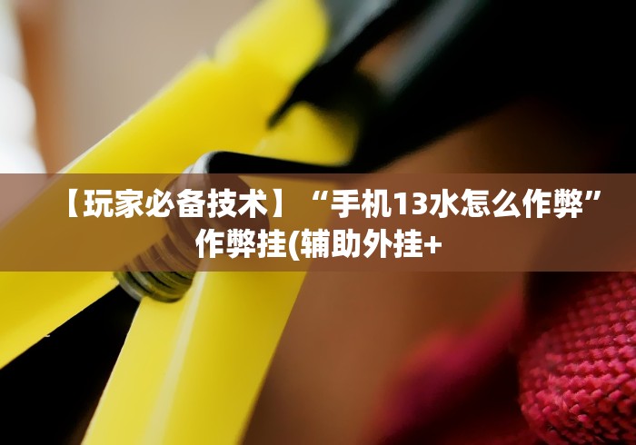 【玩家必备技术】“手机13水怎么作弊”作弊挂(辅助外挂+