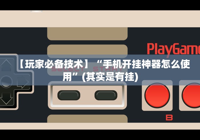 【玩家必备技术】“手机开挂神器怎么使用”(其实是有挂)