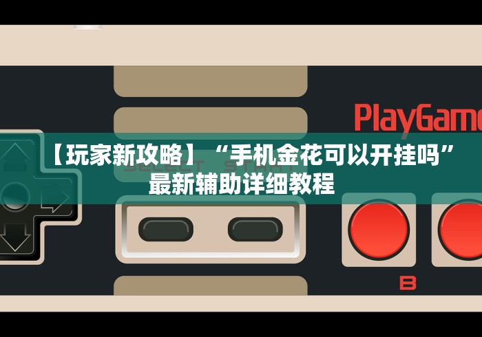 【玩家新攻略】“手机金花可以开挂吗”最新辅助详细教程