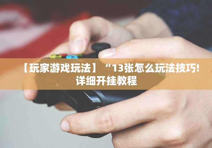 【玩家游戏玩法】“13张怎么玩法技巧!详细开挂教程