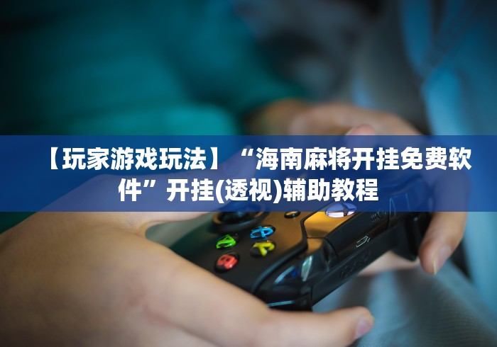 【玩家游戏玩法】“海南麻将开挂免费软件”开挂(透视)辅助教程