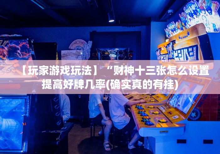 分析实测“十三水开挂辅助器!详细分享装挂步骤