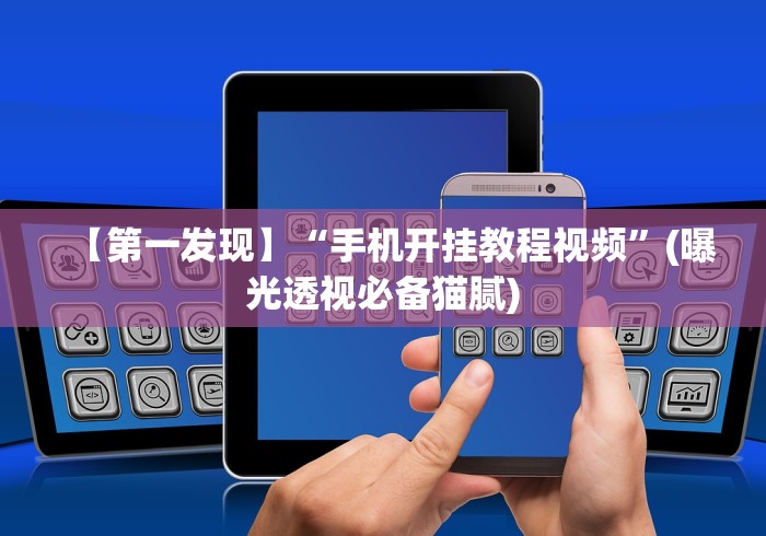 【第一发现】“手机开挂教程视频”(曝光透视必备猫腻)