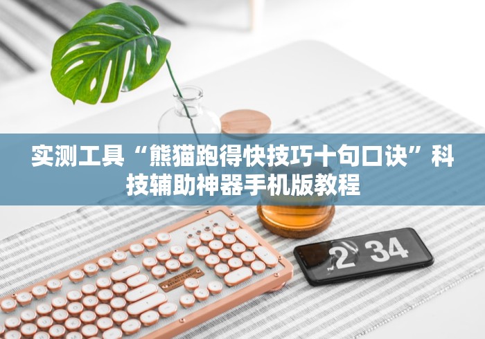 实测工具“熊猫跑得快技巧十句口诀”科技辅助神器手机版教程