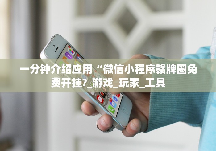 一分钟介绍应用“微信小程序赣牌圈免费开挂?_游戏_玩家_工具
