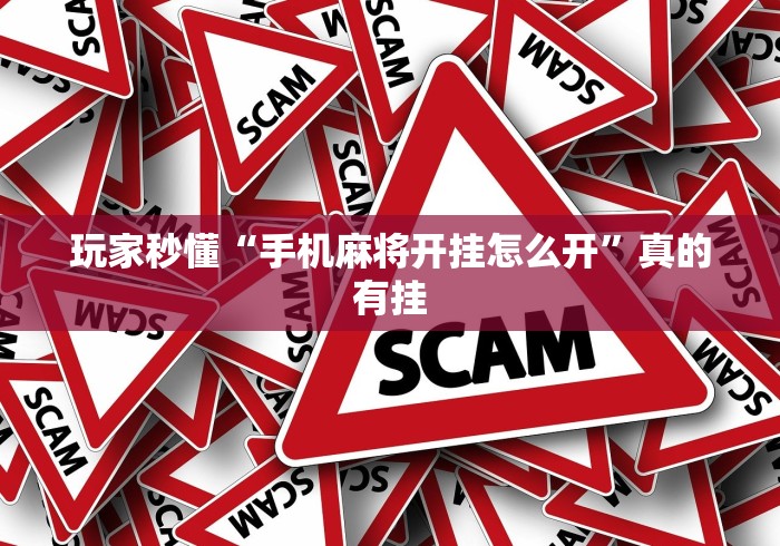 独家解答“口袋麻将有人开挂怎么举报”其实确实有挂