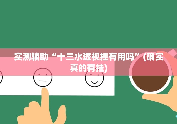 [8秒详论]“推大石有挂吗”(果然有透视挂)