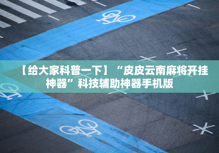 【给大家科普一下】“皮皮云南麻将开挂神器”科技辅助神器手机版
