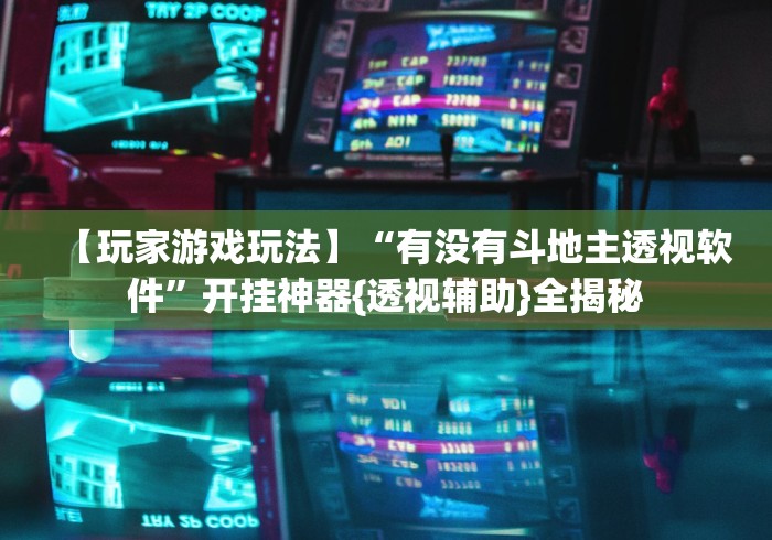 【玩家游戏玩法】“有没有斗地主透视软件”开挂神器{透视辅助}全揭秘
