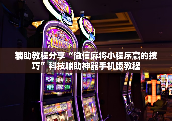 辅助教程分享“微信麻将小程序赢的技巧”科技辅助神器手机版教程
