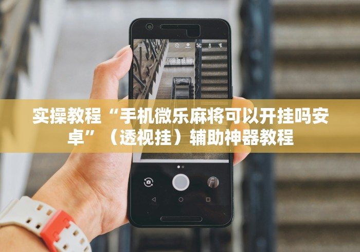 实操教程“手机微乐麻将可以开挂吗安卓”（透视挂）辅助神器教程