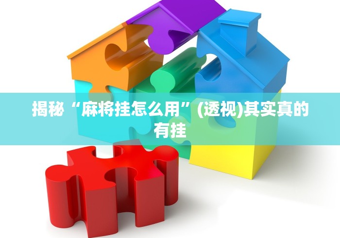 揭秘“麻将挂怎么用”(透视)其实真的有挂