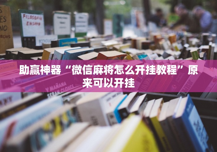 助赢神器“微信麻将怎么开挂教程	”原来可以开挂