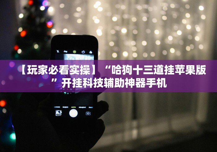 【玩家必看实操】“哈狗十三道挂苹果版	”开挂科技辅助神器手机