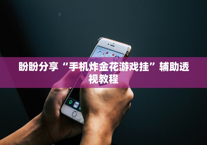 盼盼分享“手机炸金花游戏挂”辅助透视教程