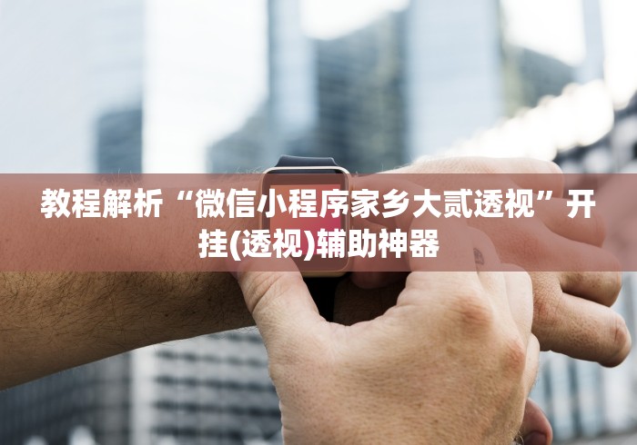 教程解析“微信小程序家乡大贰透视”开挂(透视)辅助神器