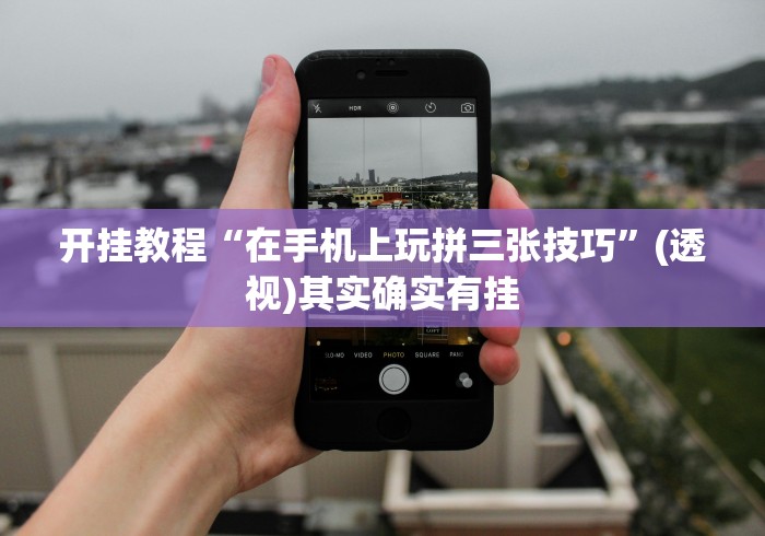 开挂教程“在手机上玩拼三张技巧”(透视)其实确实有挂