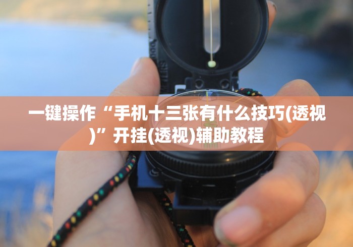 一键操作“手机十三张有什么技巧(透视)”开挂(透视)辅助教程